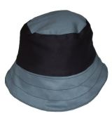 klobouček šedo-černý